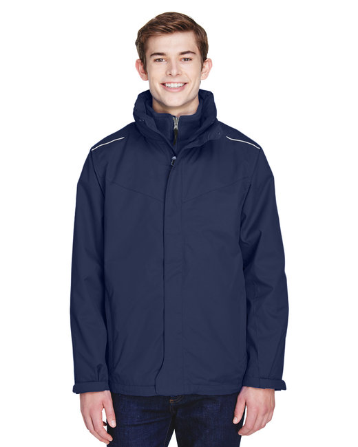 Core 365 Men's Tall Region 3-in-1 Jacket with Fleece�Liner